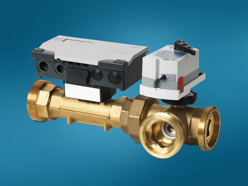Intelligente Ventile von Siemens maximieren Flexibilität und Effizienz von HLK-Anlagen
